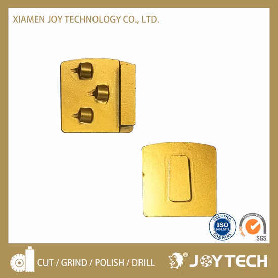 Utensili da taglio diamantati PCD abrasivi per mola per pavimenti in cemento con 2 segmenti